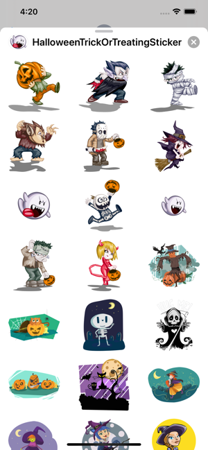 Funny Halloween Sticker(圖2)-速報App