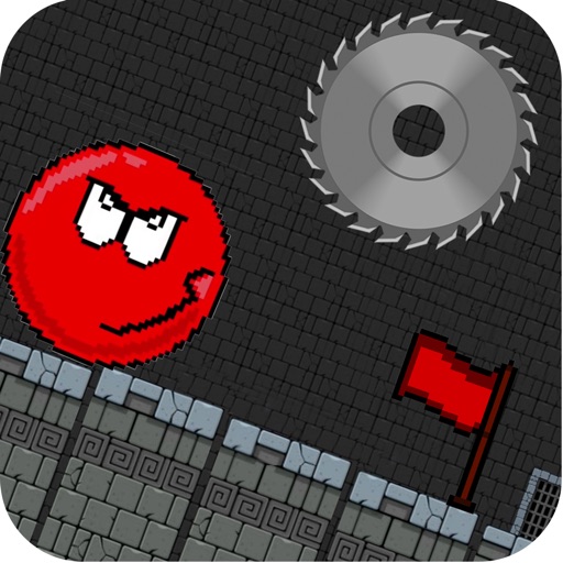 Pixel Red Ball Adventure iOS App