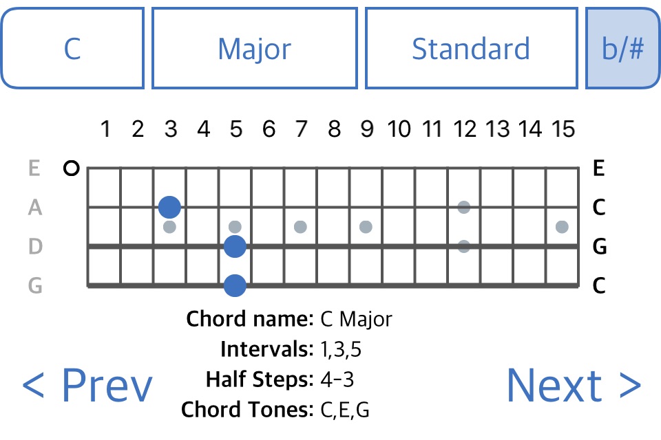 ChordFinder For Mandolin screenshot 2