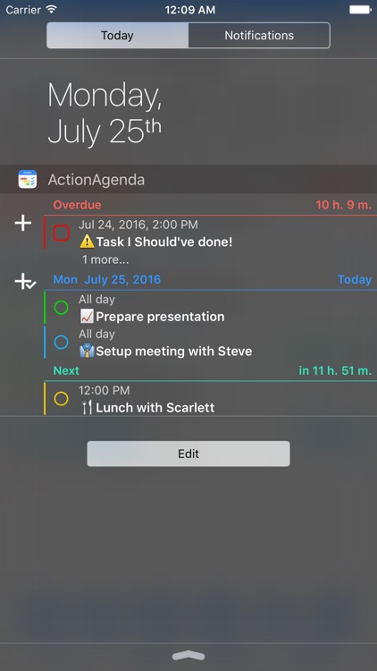 ActionAgenda Lite screenshot-4