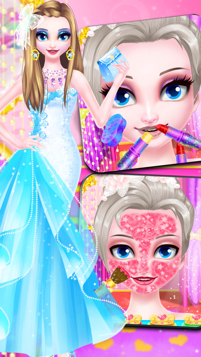 How to cancel & delete Make Up Salon - Angela Princess dress up from iphone & ipad 3