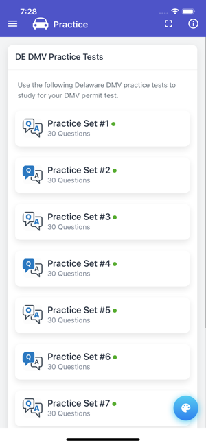 Delaware DMV Practice Test(圖6)-速報App