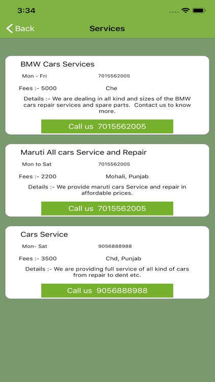 Cars Services