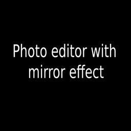 Photo editor with mirror effec