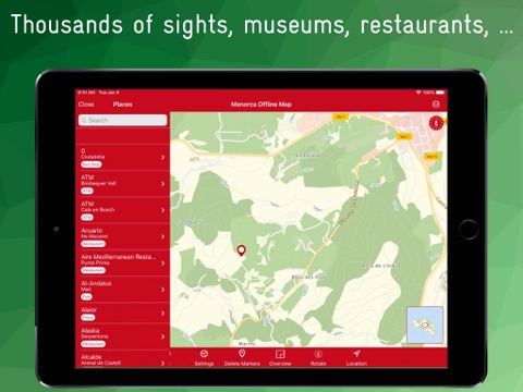 Menorca Offline Map screenshot 3