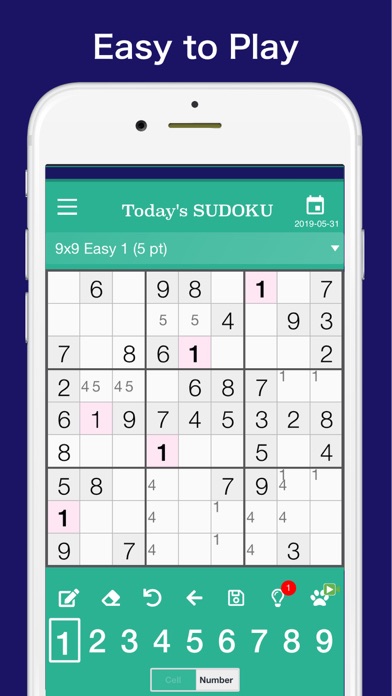 Sudoku Easy — Number Puzzle screenshot 2