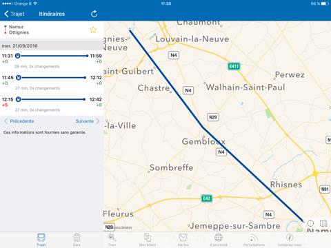 SNCB National screenshot 2