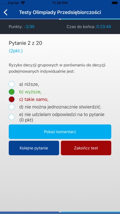 Olimpiada Przedsiębiorczości screenshot-6