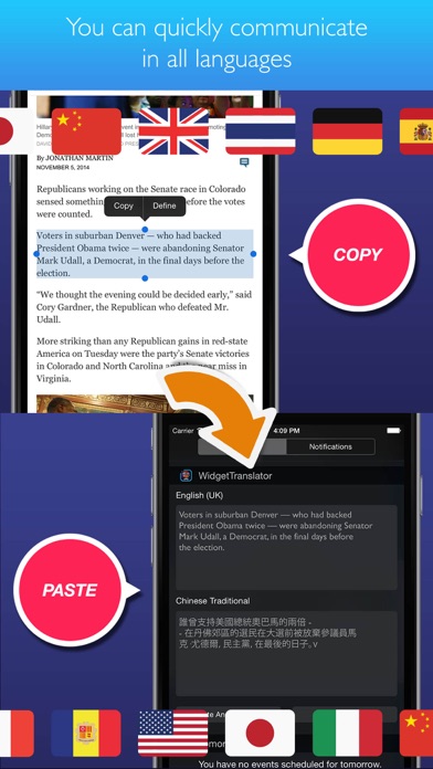 How to cancel & delete Widget Translator + from iphone & ipad 2