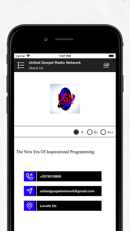 United Gospel Radio Network screenshot-5