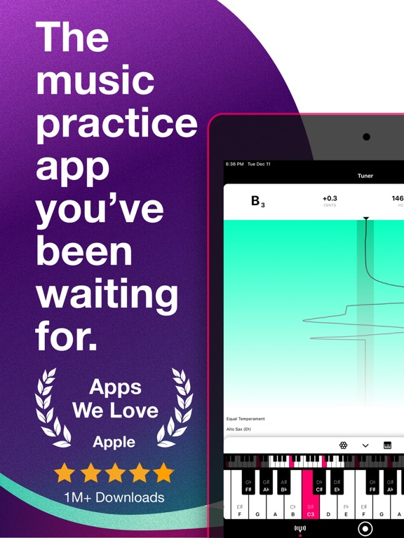 Tunable - Music Practice Tools screenshot