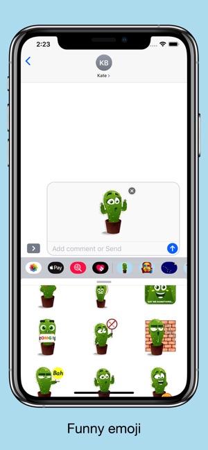 Cactus emoji - funny plants(圖3)-速報App