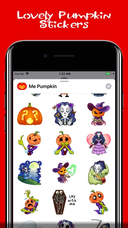 Lovely Pumpkin Stickers