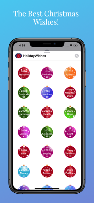 Holiday Wishes Stickers(圖2)-速報App