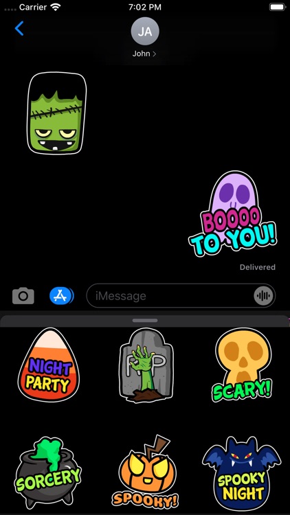 Animated Halloween Stickers ⋆
