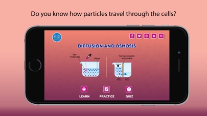 How to cancel & delete Diffusion and osmosis from iphone & ipad 1