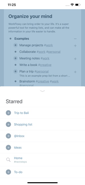 WorkFlowy: Note, List, Outline(圖5)-速報App