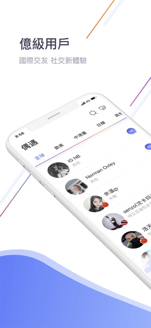 GaGaHi_全球跨語言綜合社交平台(圖1)-速報App