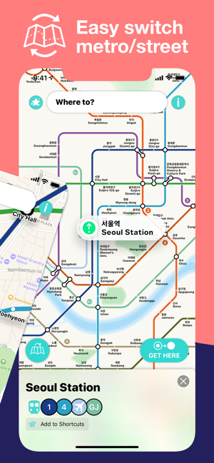 Seoul Metro Subway Map(圖2)-速報App