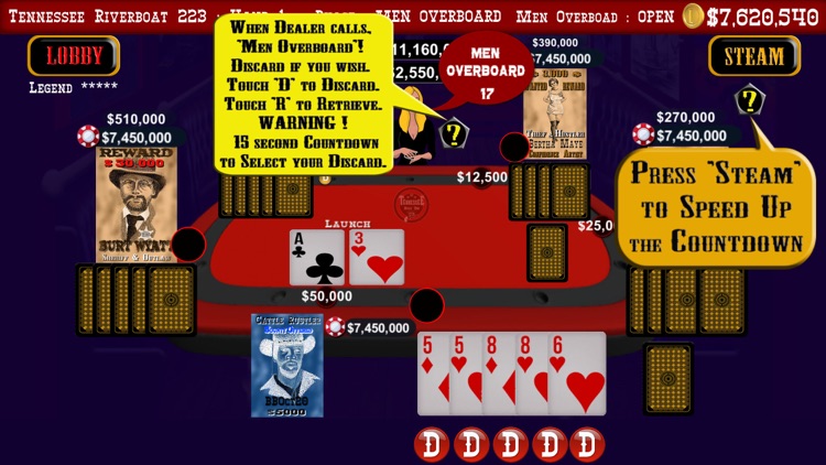 Tennessee Hold 'Em Tournaments screenshot-3