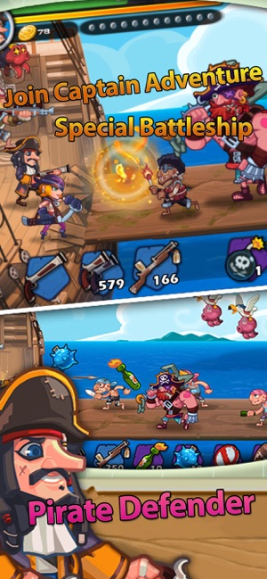 Pirate Defender: TD Shooting(圖1)-速報App