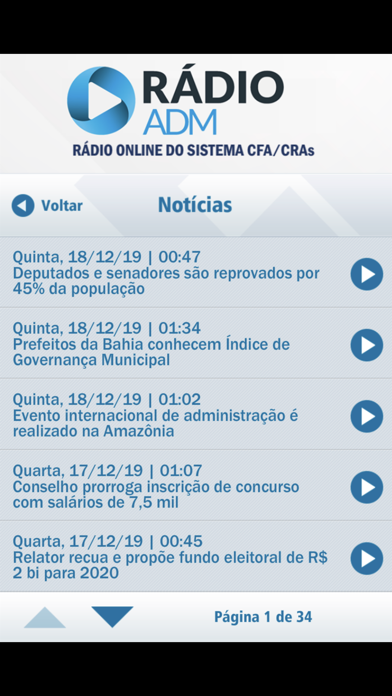 Screenshot #3 pour Rádio Adm