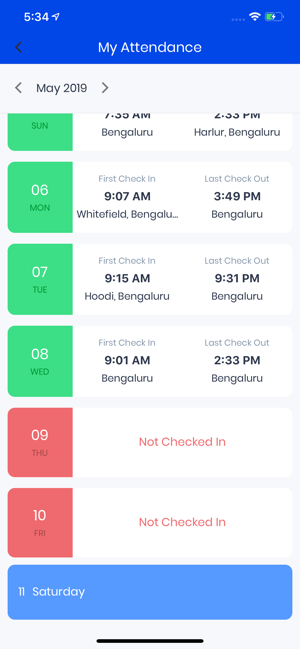 B.Pro - Attendance, Field Task(圖2)-速報App