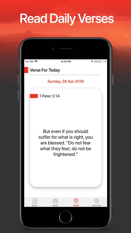 Holy Bible - KJV Daily Verses screenshot-2