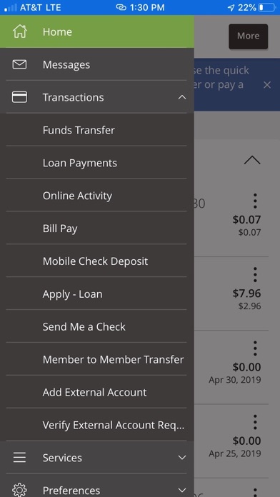 BMI Federal Credit Union screenshot 2