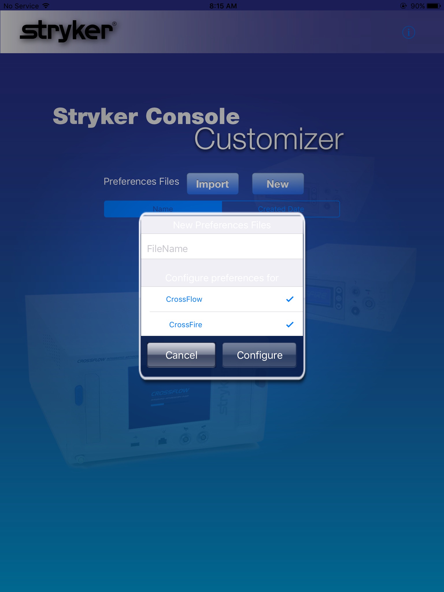 Stryker Console Customizer screenshot 2