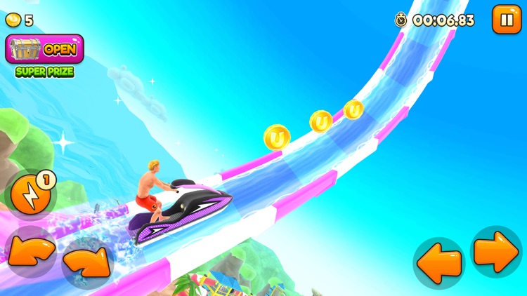 Uphill Rush Water Park Racing screenshot-4