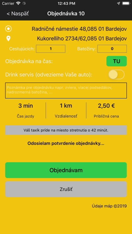 Taxi Piráti Bardejov screenshot-7