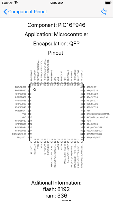 Electronic Component Pinouts screenshot 4