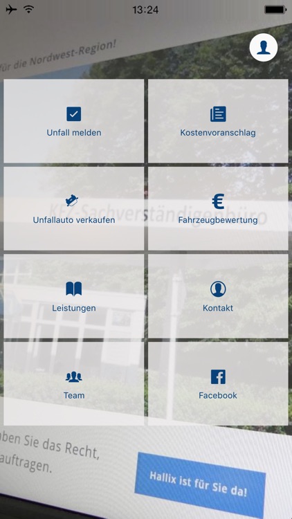 Unfallmanager Hallix