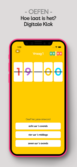 KlokWijs - leren klokkijken(圖2)-速報App