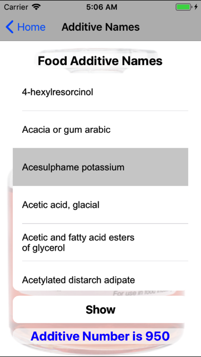 How to cancel & delete Food Additives - Australia from iphone & ipad 3
