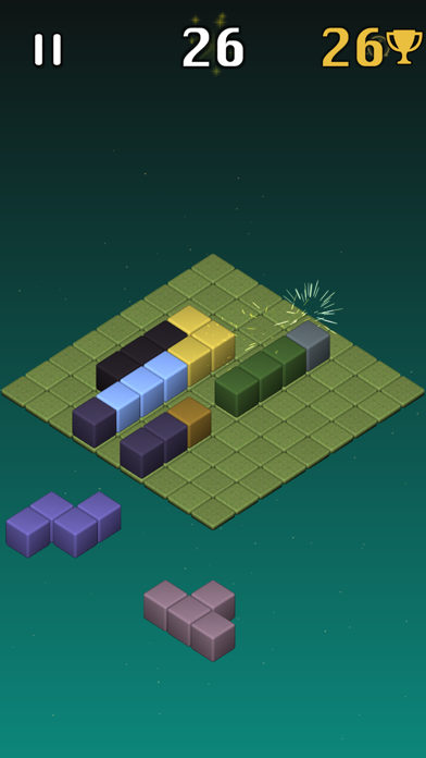 How to cancel & delete Block Drop - 3d Cubes Puzzle from iphone & ipad 3
