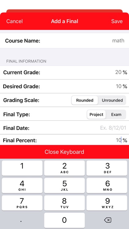 Grade-Calculation screenshot-3