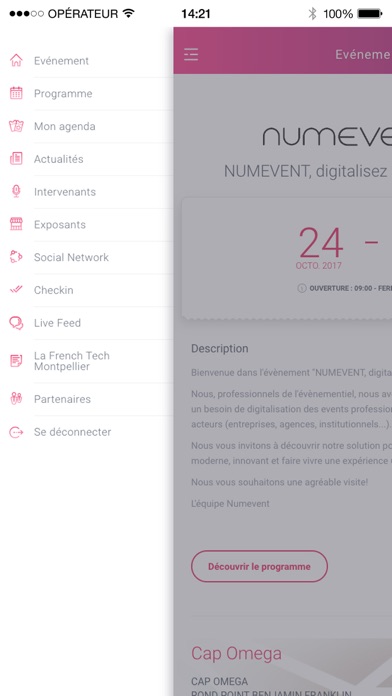 NumEvent screenshot 2