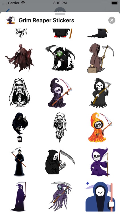 Grim Reaper Stickers screenshot-4