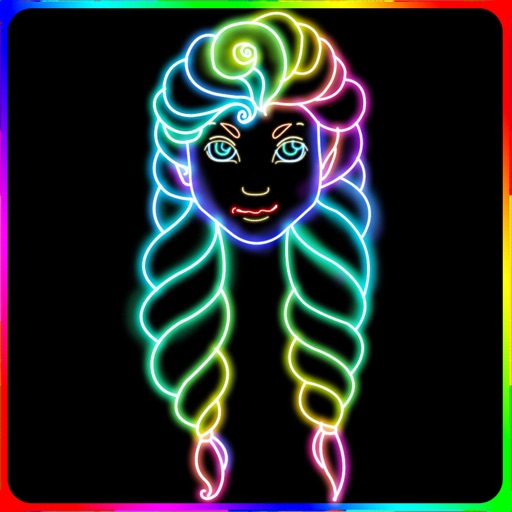 Glowii: Easy Neon Doodle Draw