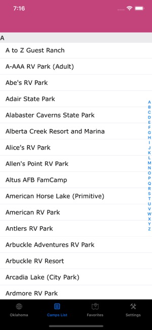 Oklahoma – Campgrounds & RV's(圖4)-速報App