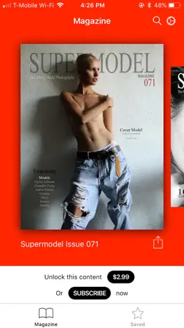 Game screenshot SUPERMODEL MAGAZINE apk