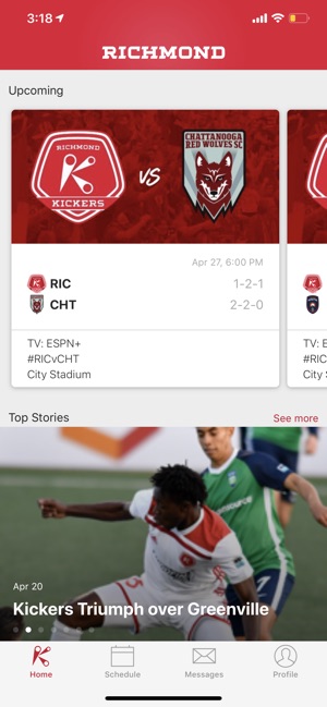 Richmond Kickers(圖1)-速報App