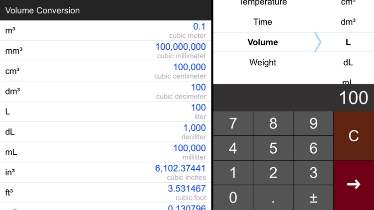 Unit Converter Pro HD.