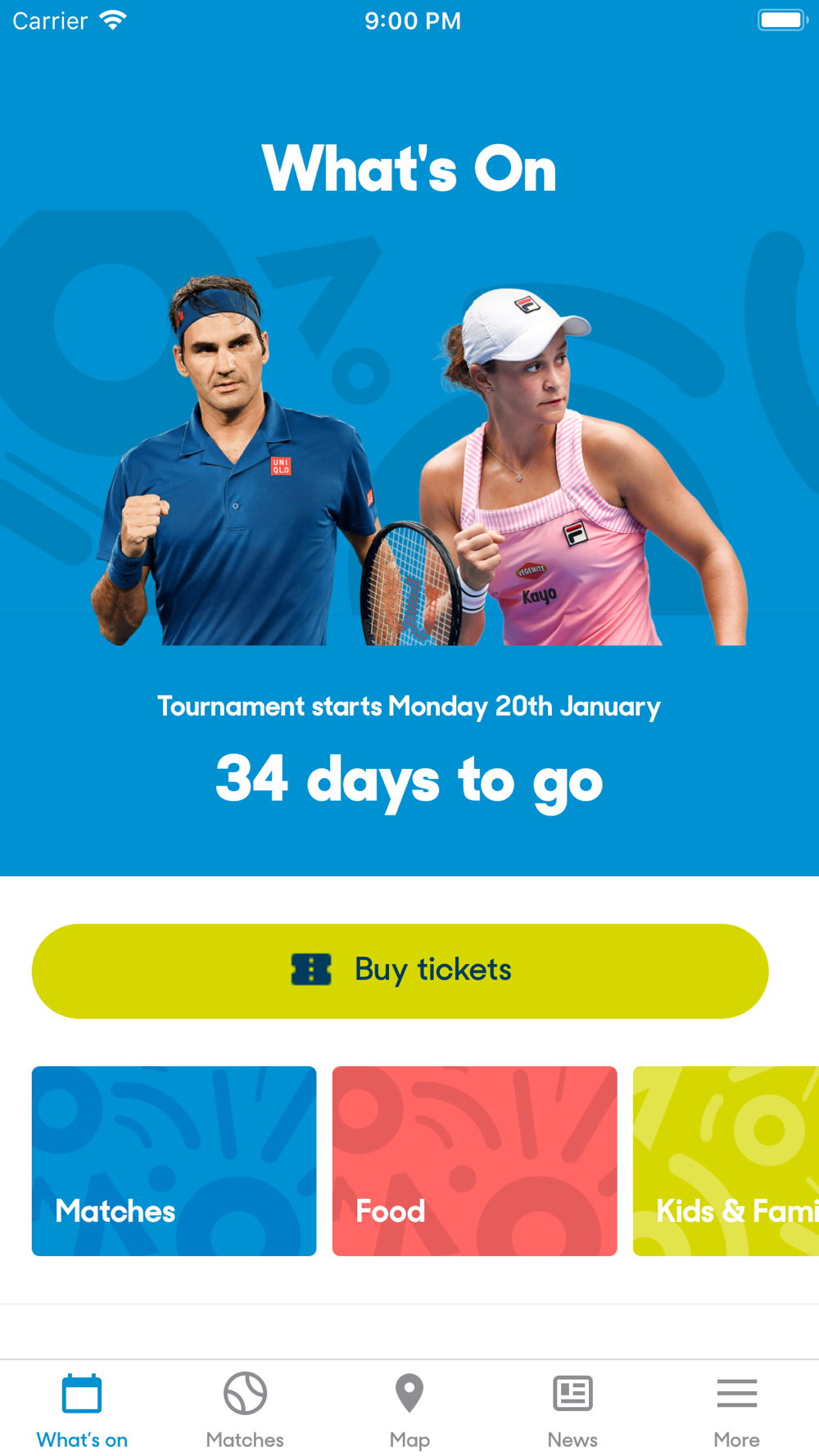 forsætlig plantageejer Stole på Australian Open Tennis 2020 Free Download App for iPhone - STEPrimo.com