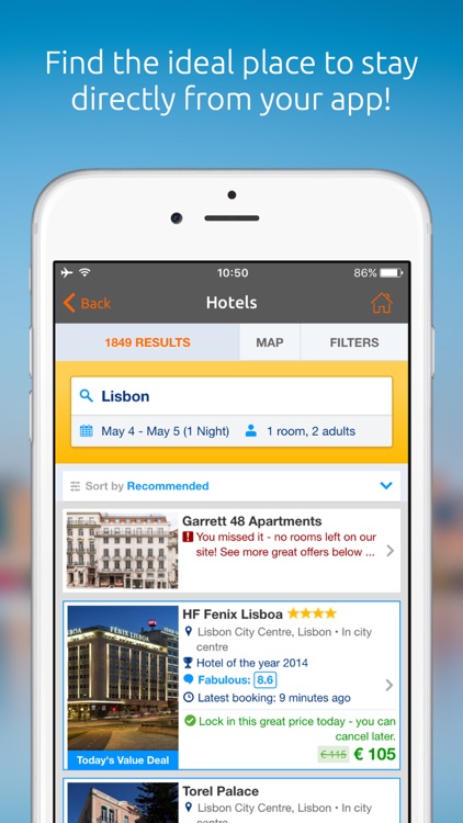 Opodo - Flights, Hotels & Cars screenshot-5