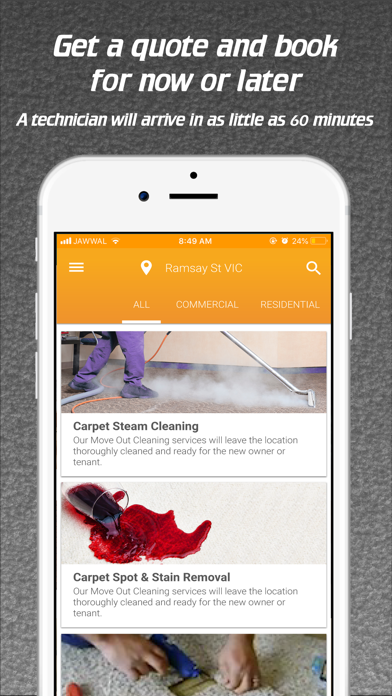 How to cancel & delete All Carpet Cleaning & Repair from iphone & ipad 1