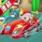 《跑跑飞车》是一款休闲竞速飞车游戏。玩家将扮演一位车手，驾驶卡丁车，在飞驰的赛道上，超越对手争夺第一，获得胜利。