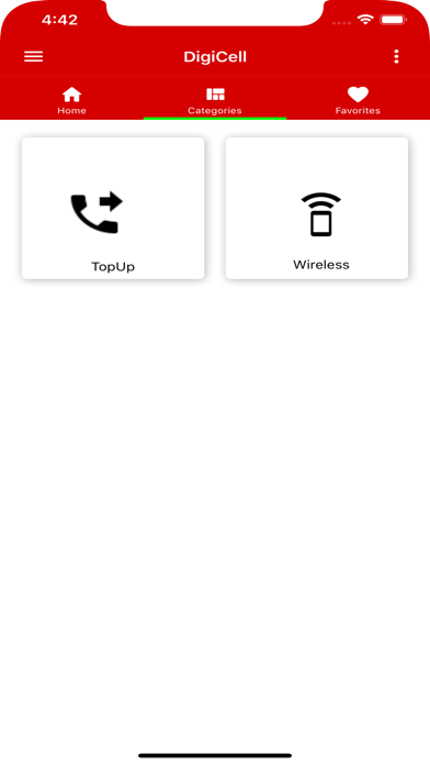 Digicel TopUp App screenshot 2
